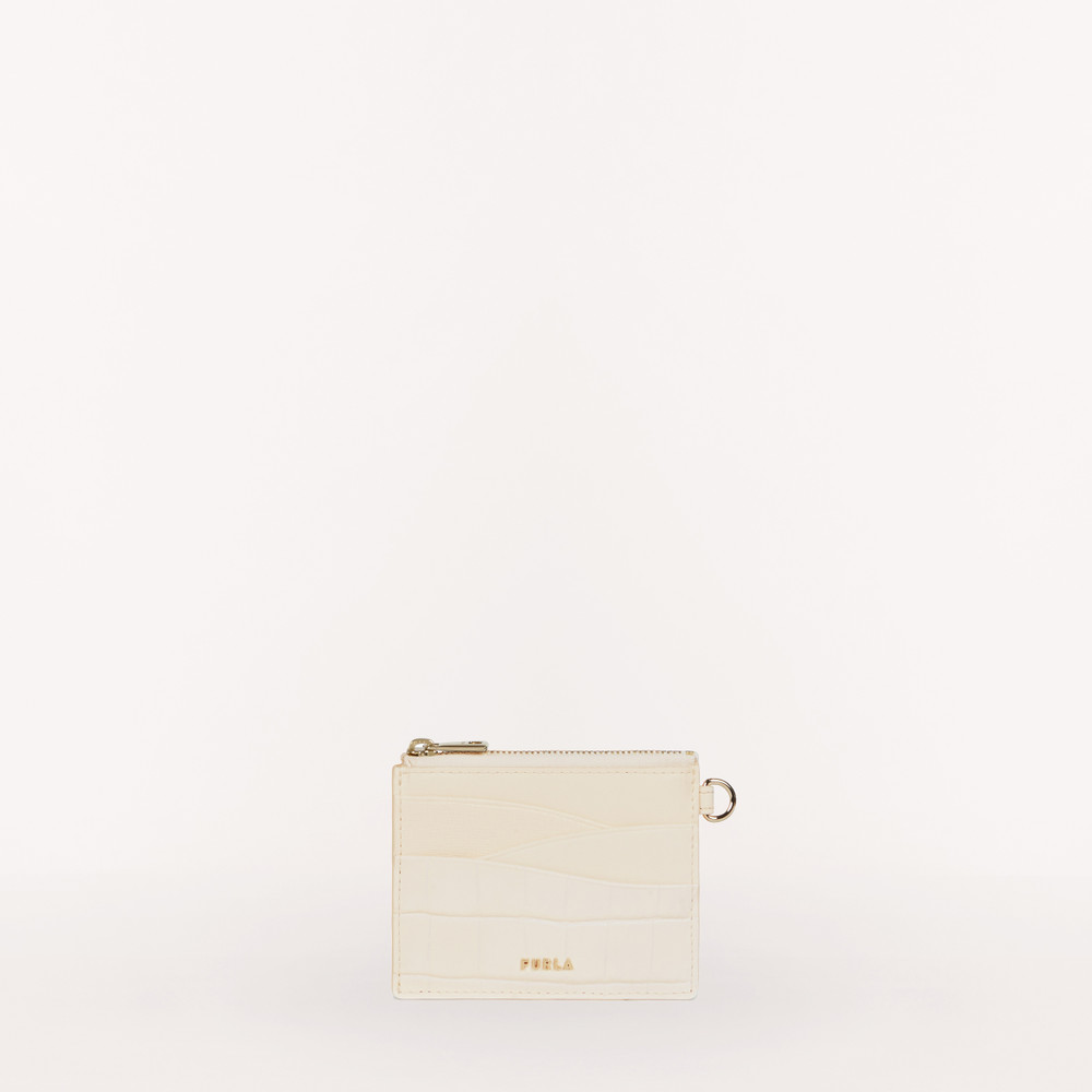 Women\'s Furla Armonia Card Holders White | 34901VTSA