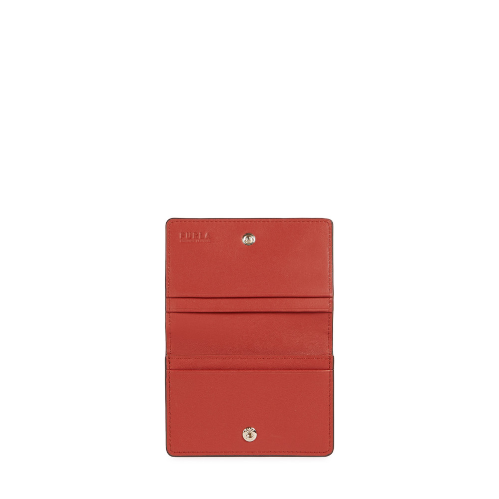 Women's Furla Babylon Card Holders Red | 04976DSAJ