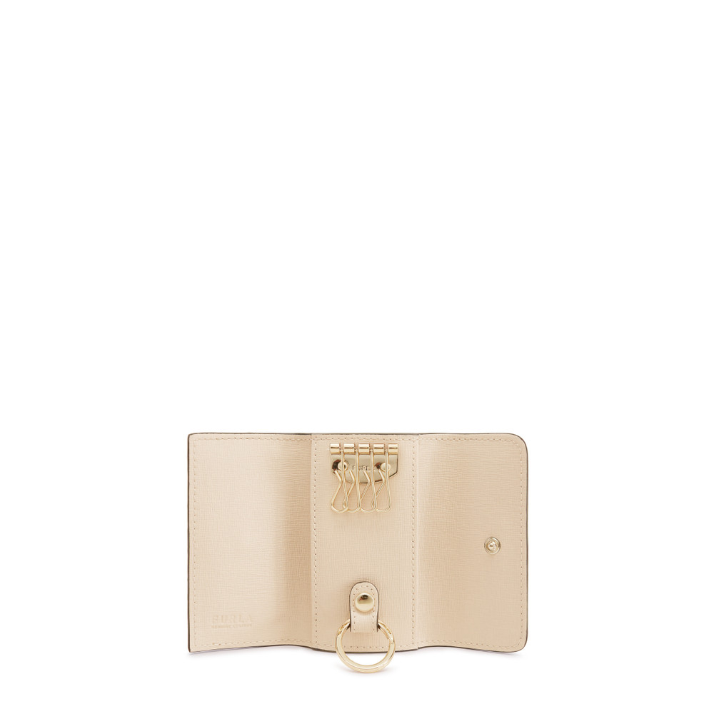 Women's Furla Babylon Keyrings Beige | 80649AVOI