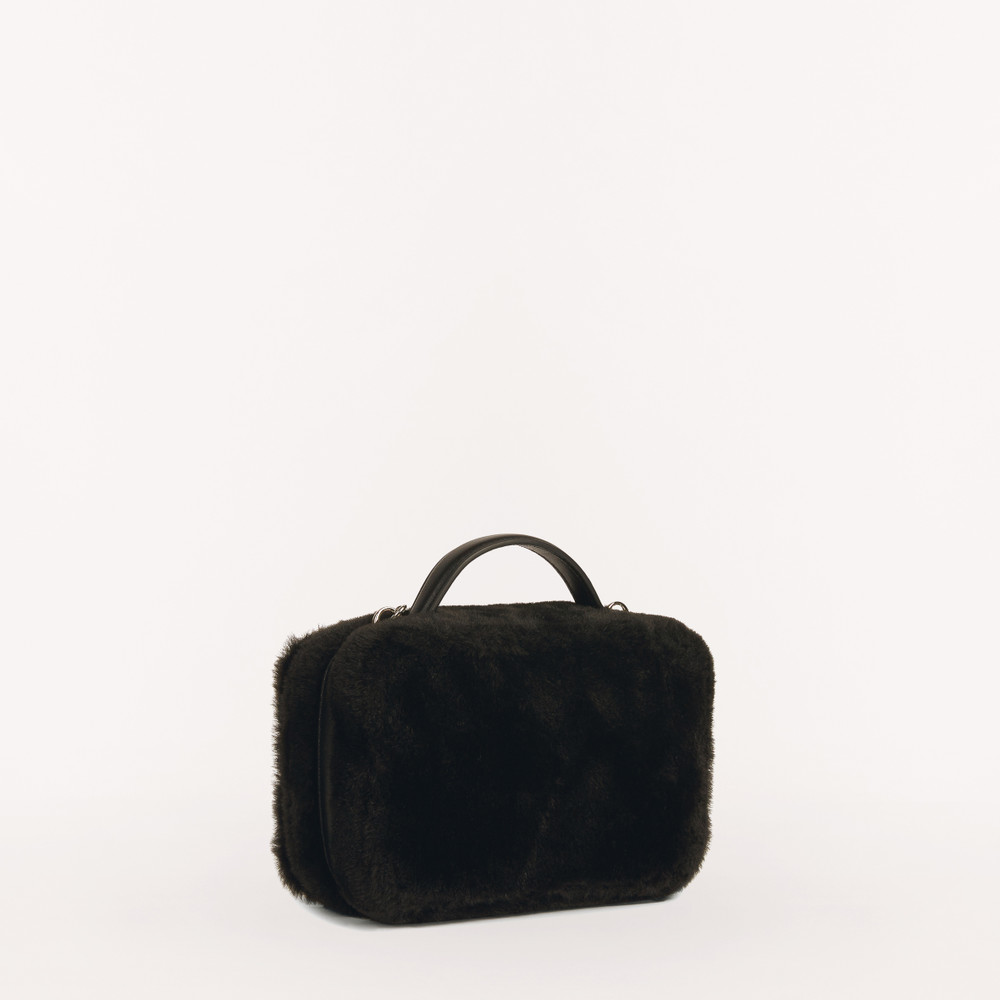 Women's Furla Babylon L Mini Bags Black | 78263BOLZ