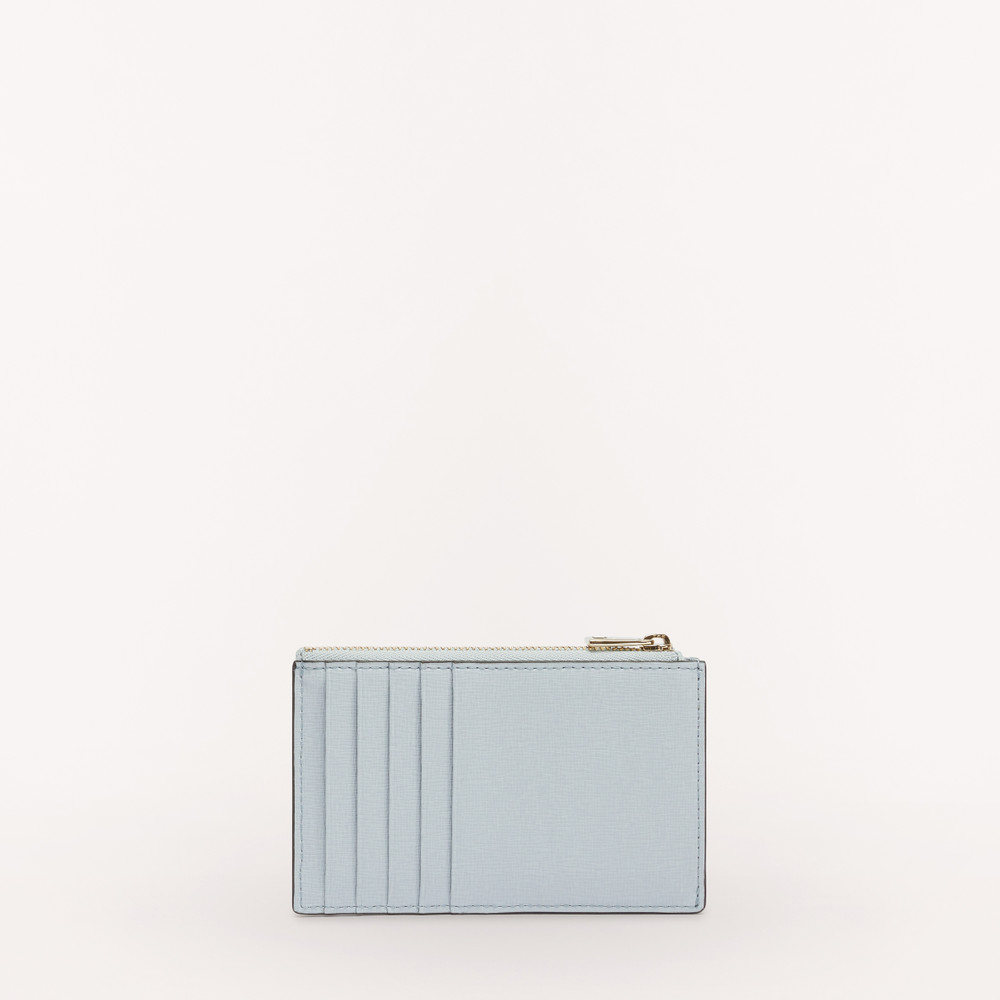 Women's Furla Babylon M Card Holders Blue | 63058ANIV