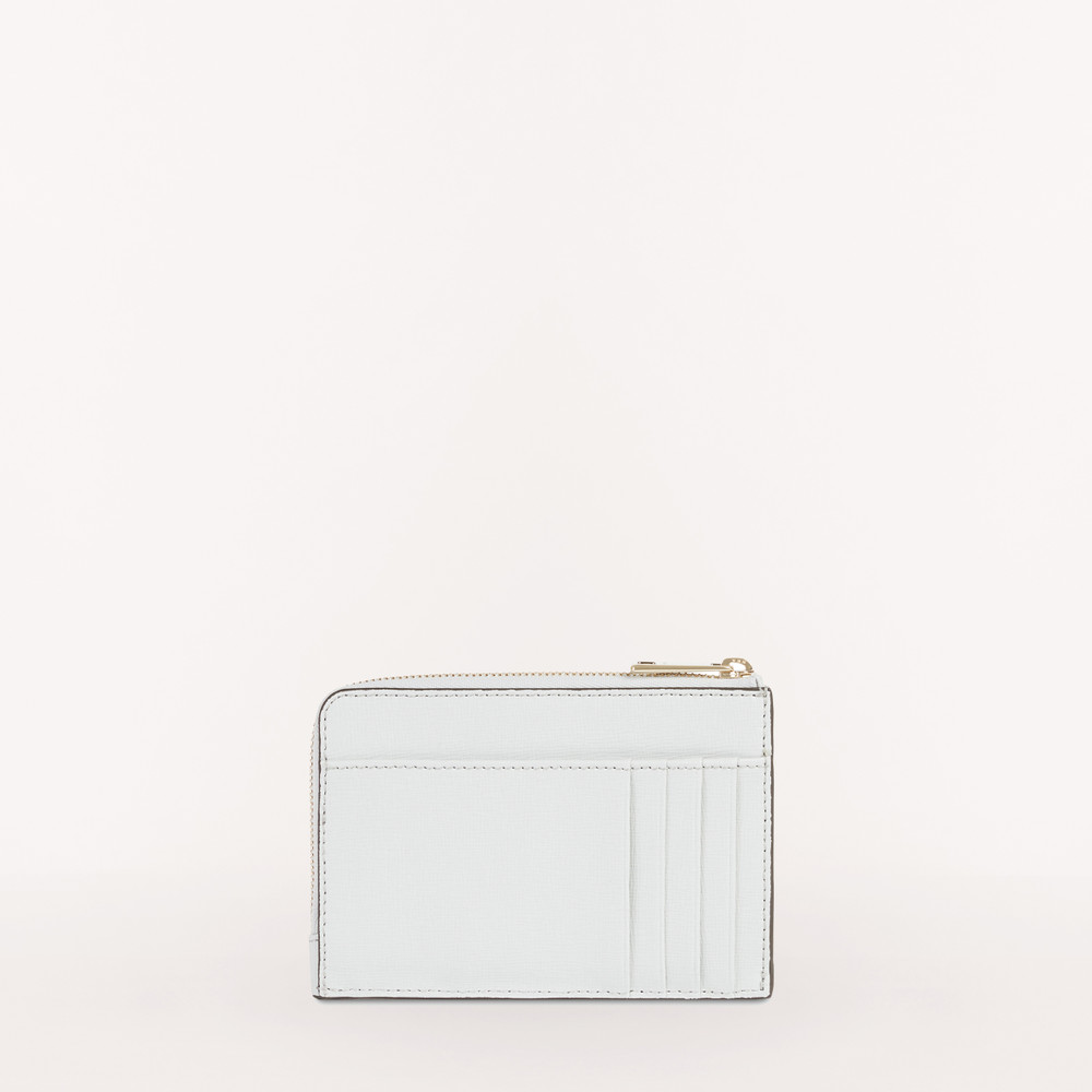 Women's Furla Babylon M Card Holders White | 38527UKHB