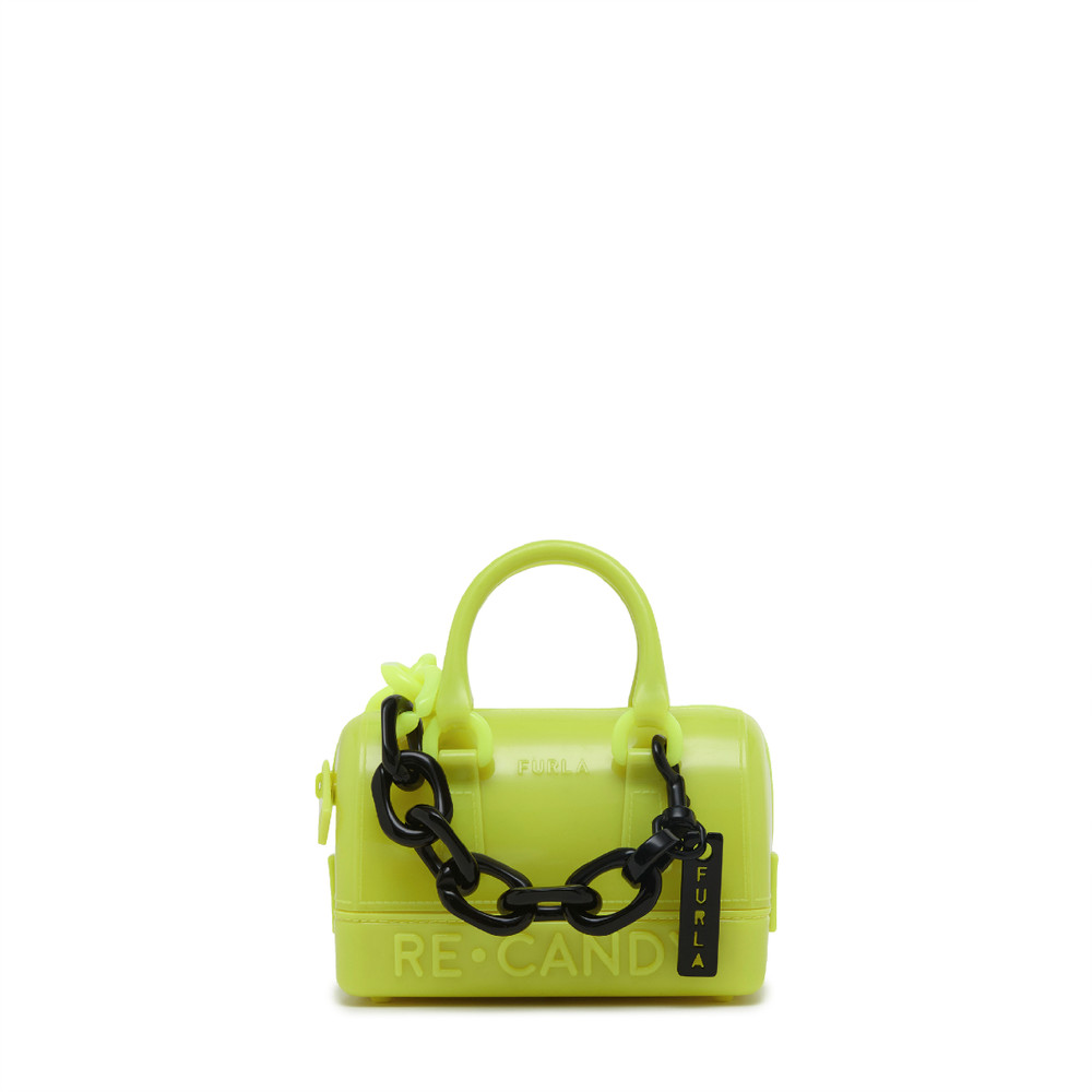 Women's Furla Candy M Top Handles Green | 47061TKUA