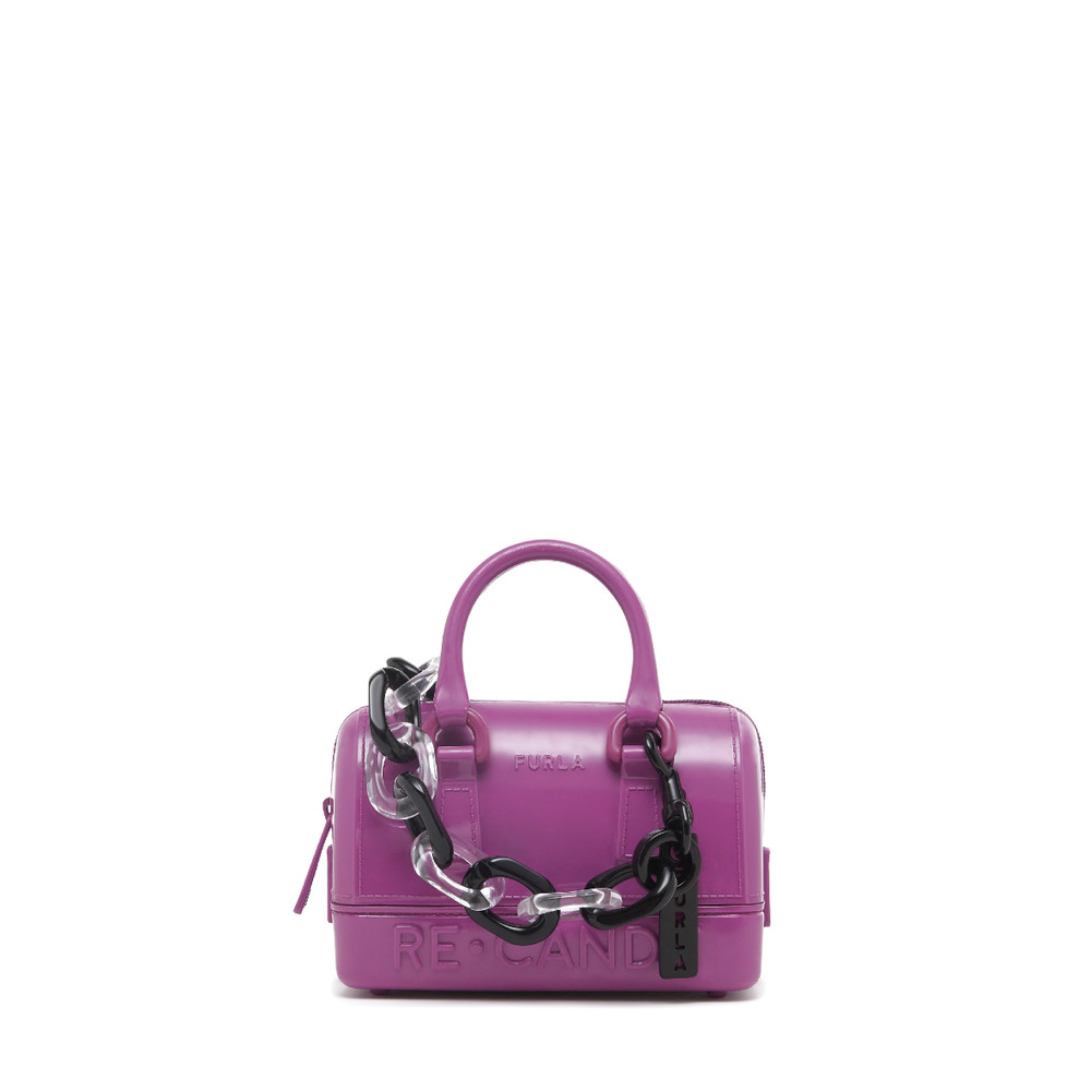 Women's Furla Candy M Top Handles Purple | 72063DVWE