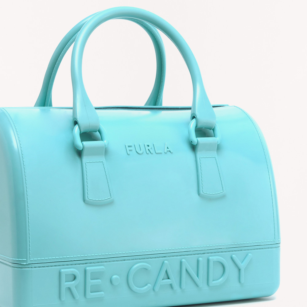 Women's Furla Candy S Top Handles Blue | 14062SWCZ