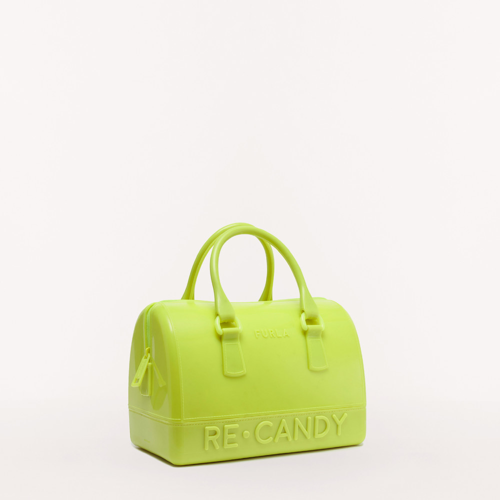 Women's Furla Candy S Top Handles Green | 79013RIXD