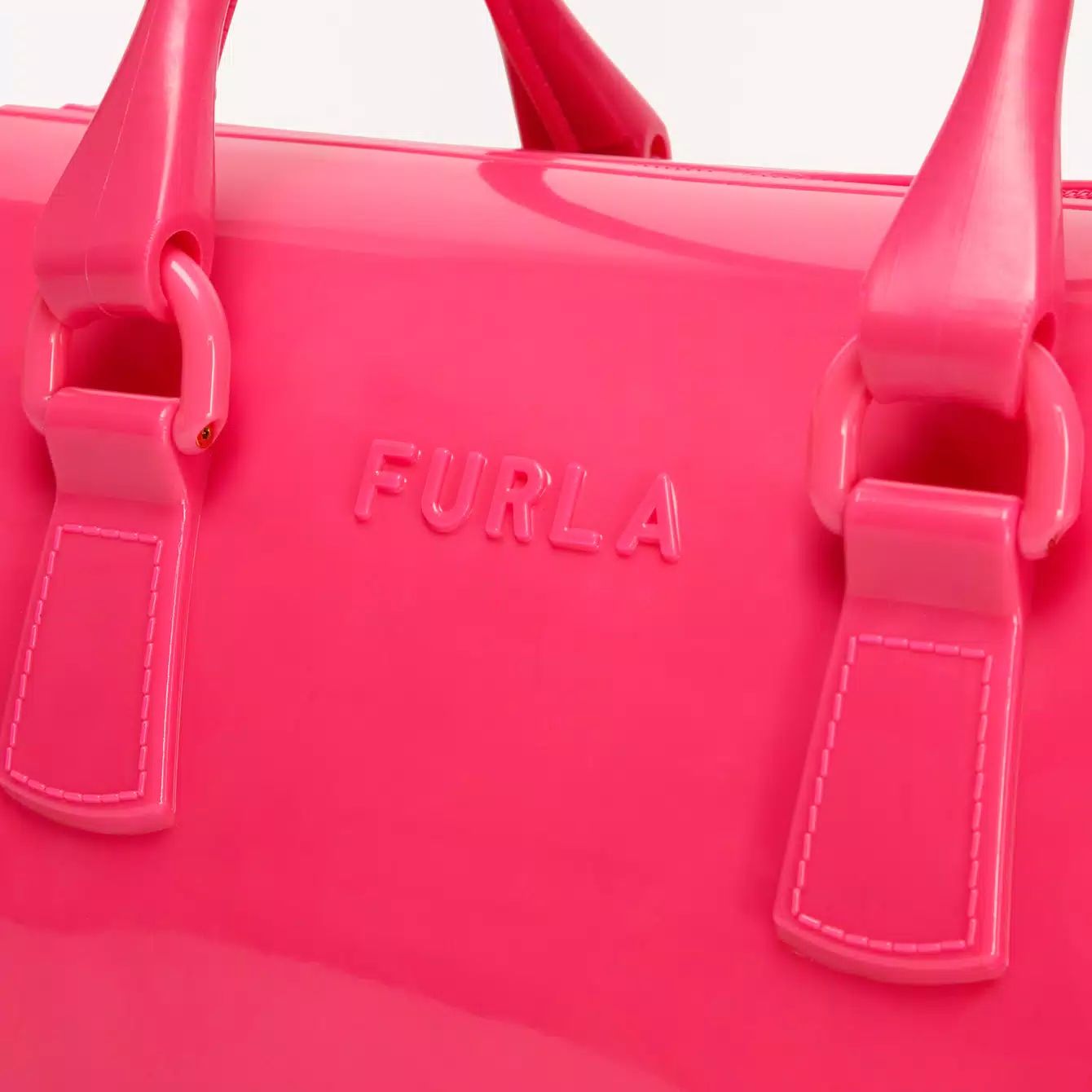 Women's Furla Candy S Top Handles Pink | 57021QXVA