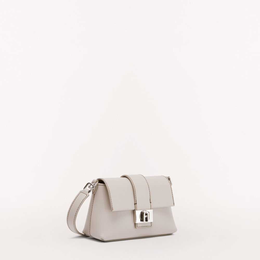 Women's Furla Charlotte L Mini Bags White | 91607KBPT