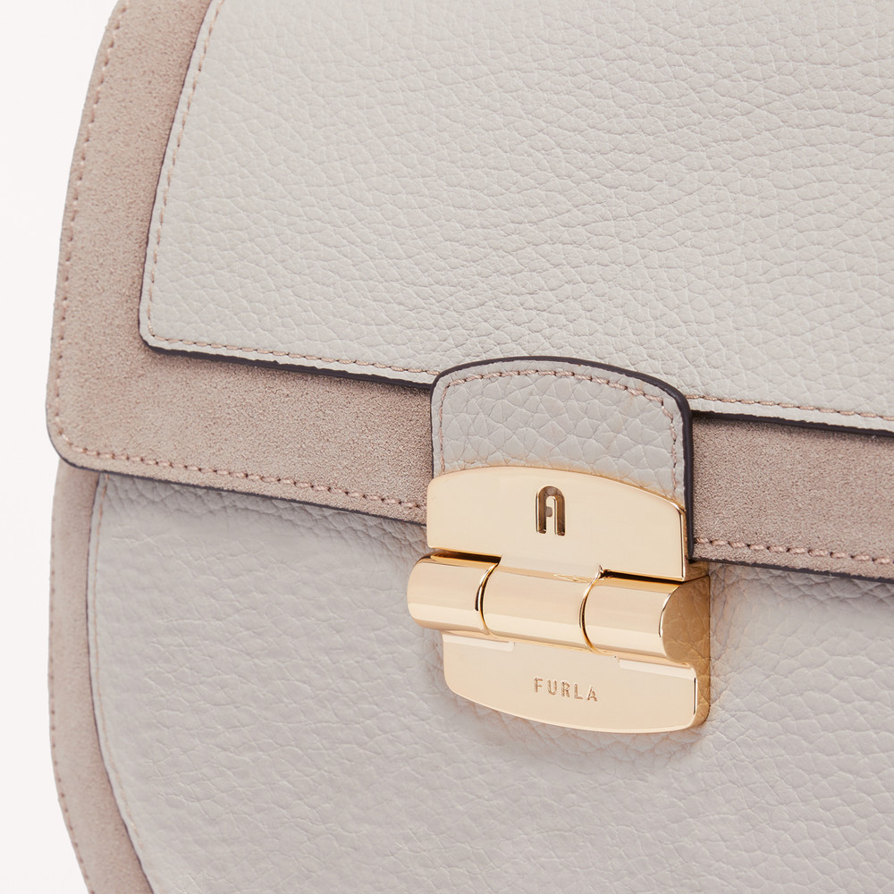 Women's Furla Club 2 S Crossbody Bags White | 75830PLSR