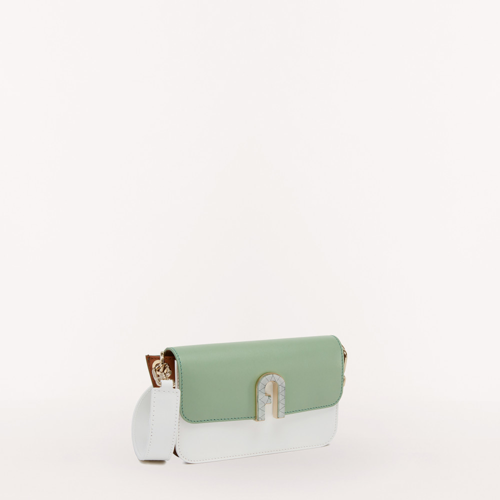 Women's Furla Gemma M Mini Bags Green | 34589RJYE