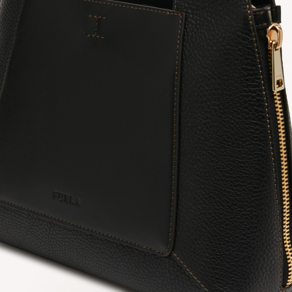 Women's Furla Gilda M Tote Bags Black | 72046CPZX