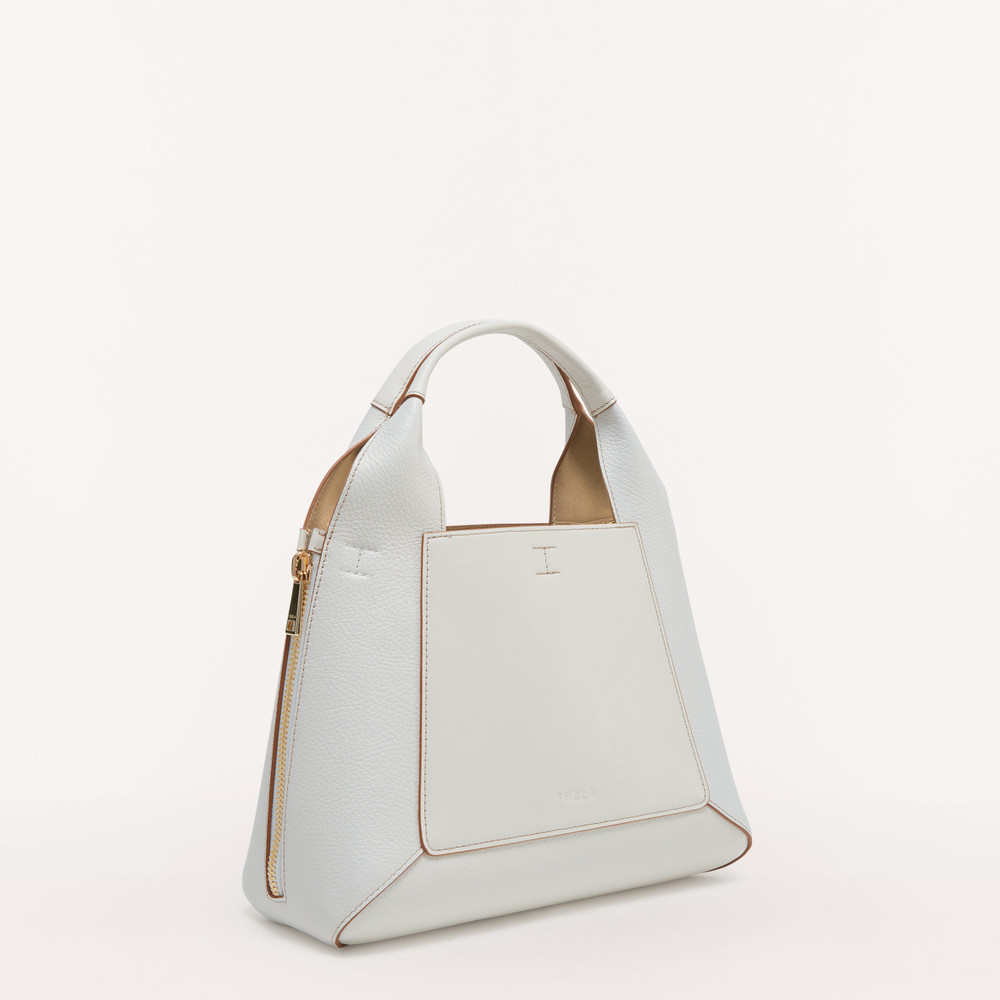 Women's Furla Gilda M Tote Bags White | 67421CEBD