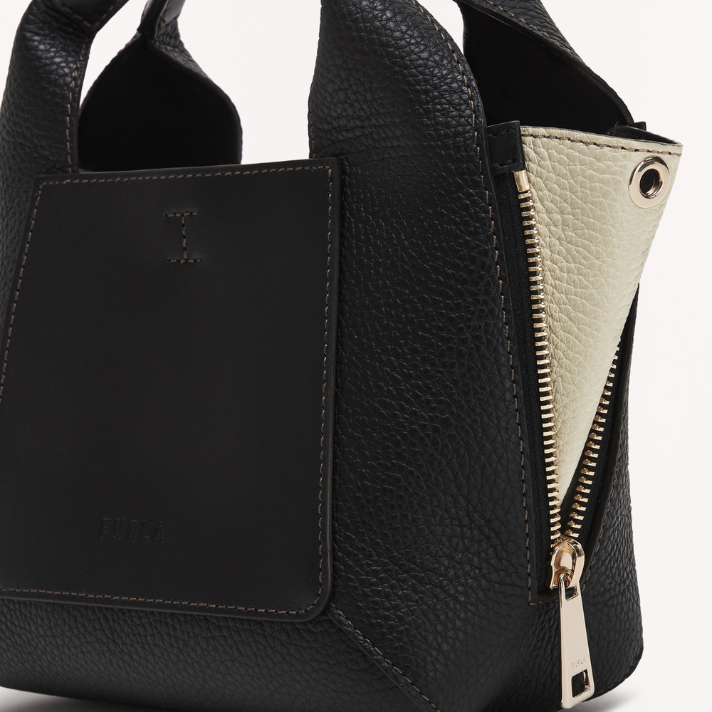 Women's Furla Gilda Tote Bags Black | 01785DJUA