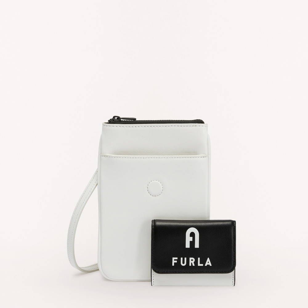 Women's Furla Iris S Mini Bags White | 01684WQSL