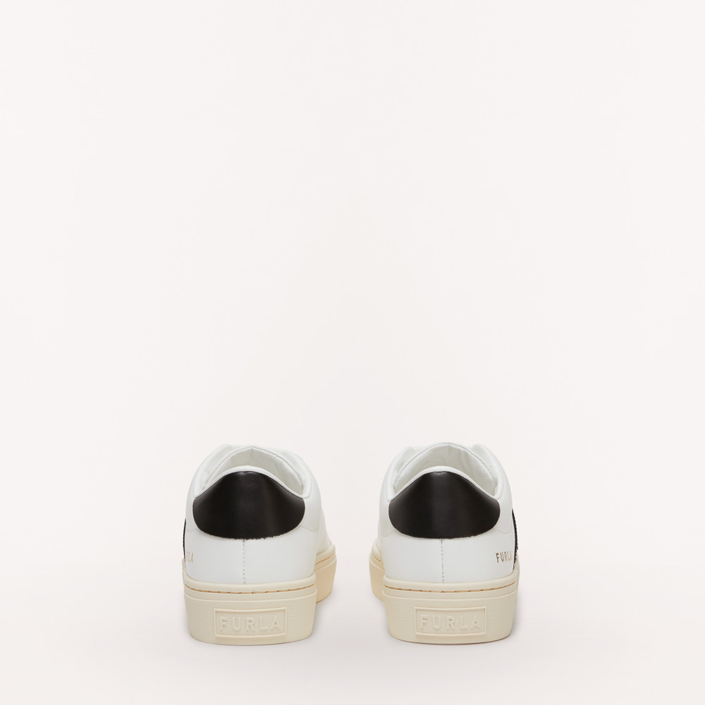 Women's Furla Joy Sneakers White | 98731VHGP