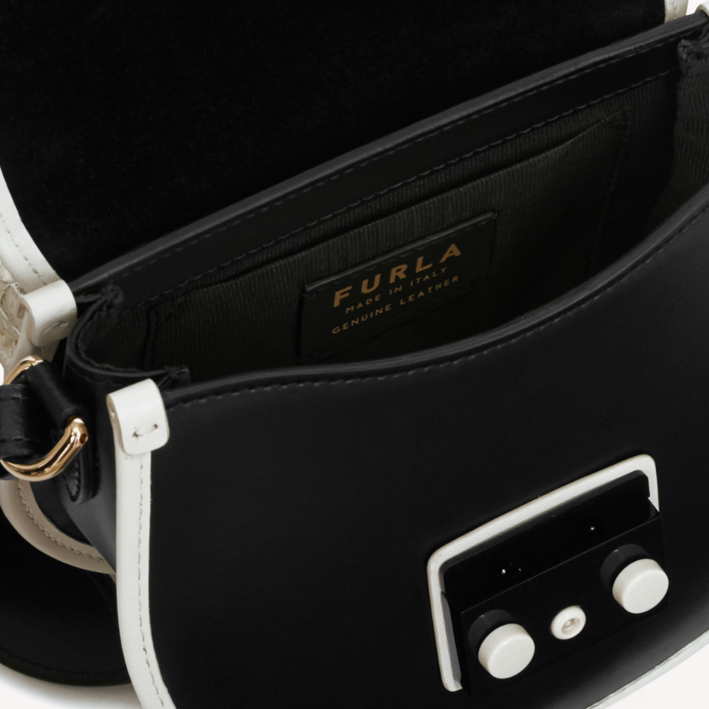 Women's Furla Metropolis Crossbody Bags Black | 08217FYQA