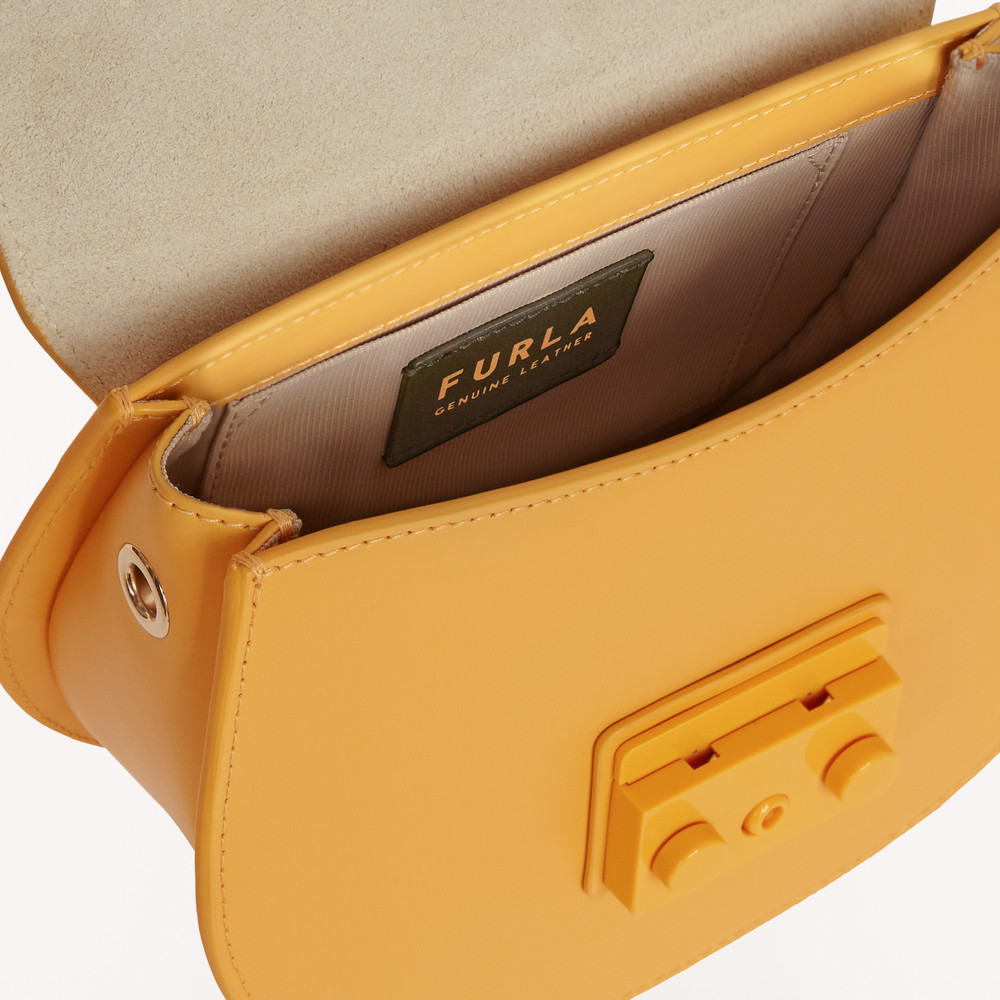 Women's Furla Metropolis Crossbody Bags Yellow | 42061XNPA