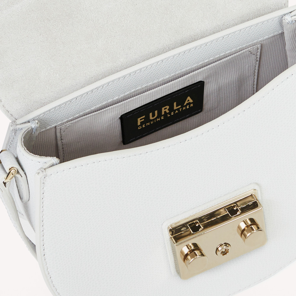 Women's Furla Metropolis Crossbody Bags White | 84250BFRE