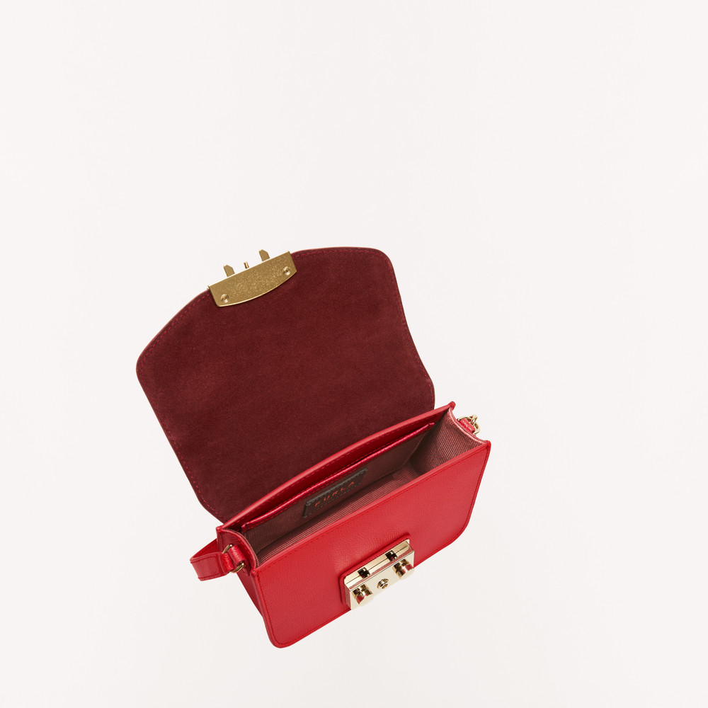 Women's Furla Metropolis Mini Bags Red | 10583POXA