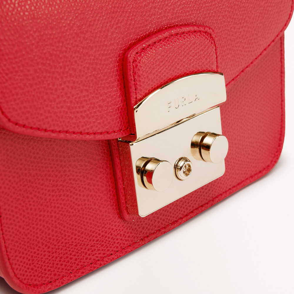 Women's Furla Metropolis Mini Bags Red | 10583POXA