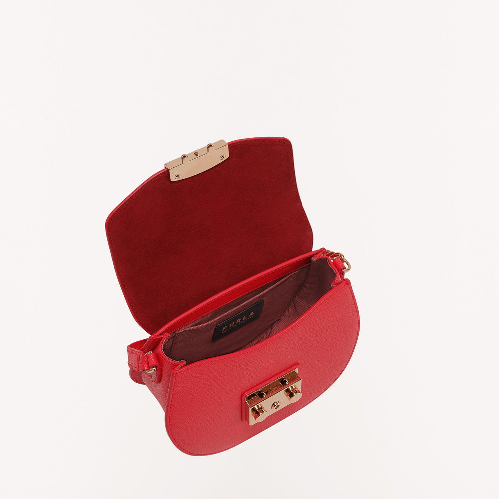 Women's Furla Metropolis Mini Bags Red | 27639ZJLO