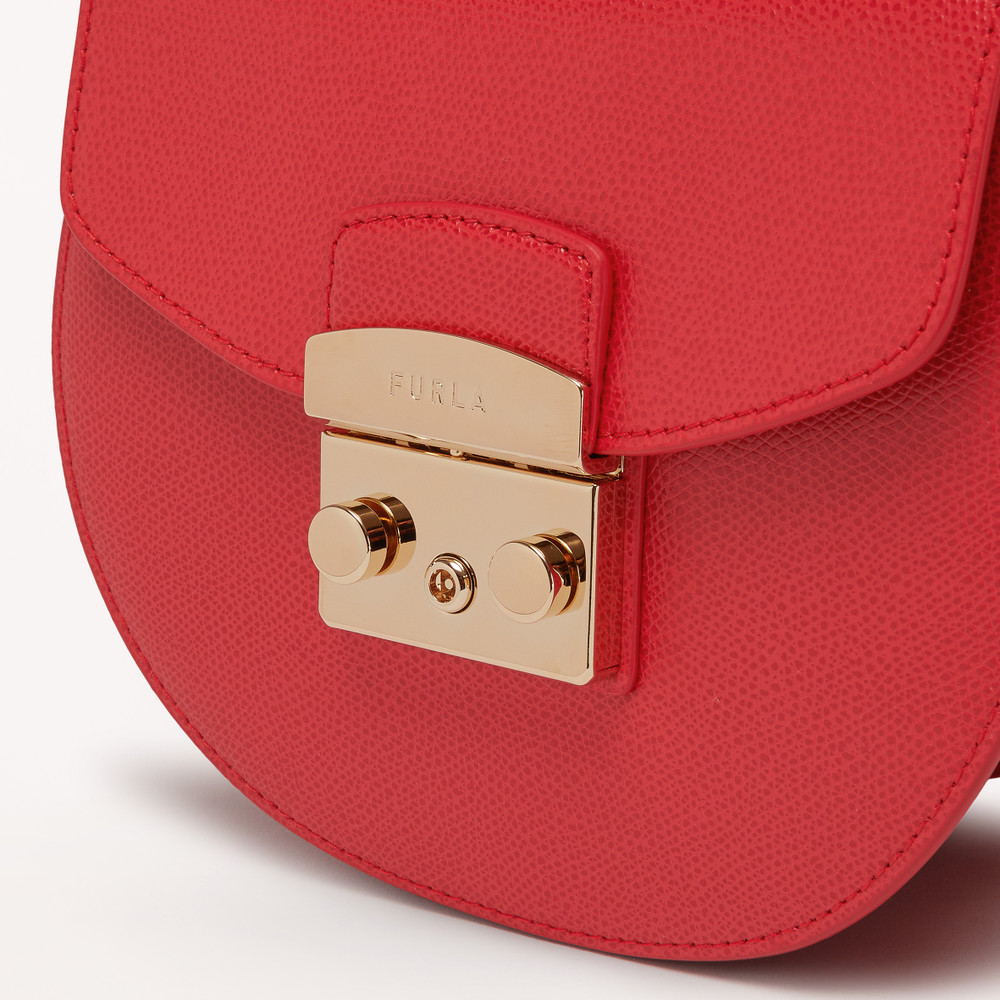 Women's Furla Metropolis Mini Bags Red | 27639ZJLO