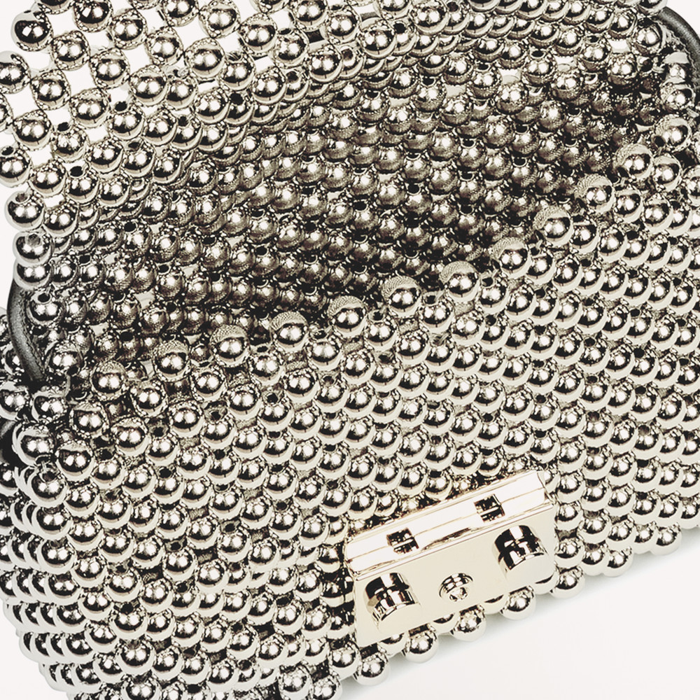 Women's Furla Metropolis Mini Bags Silver | 58027GFOW