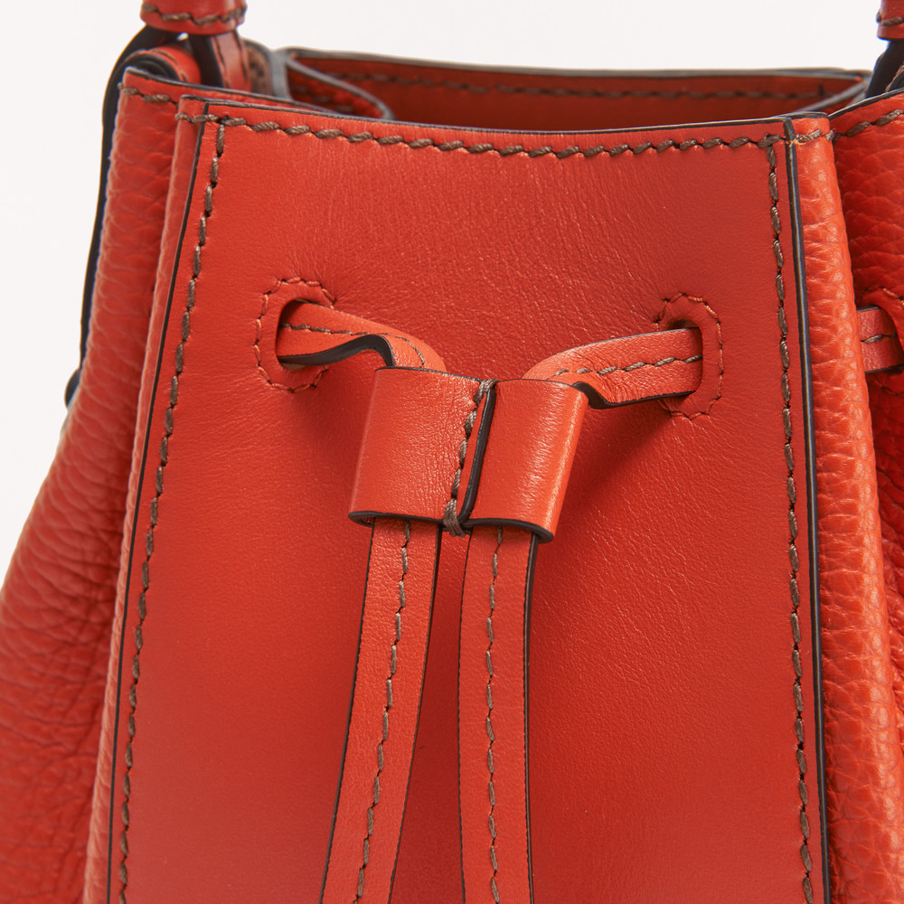 Women's Furla Miastella Bucket Bags Red | 68745WJHN