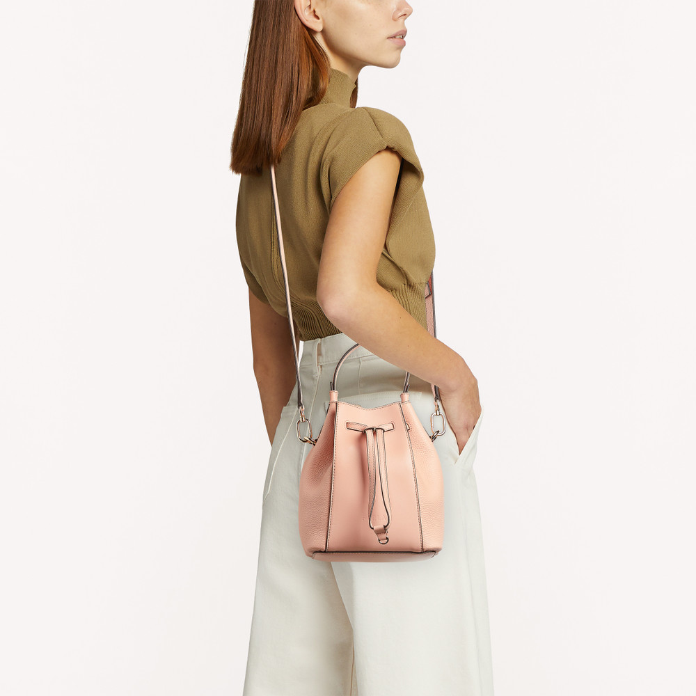 Women's Furla Miastella Bucket Bags Rose | 75402ZBCP