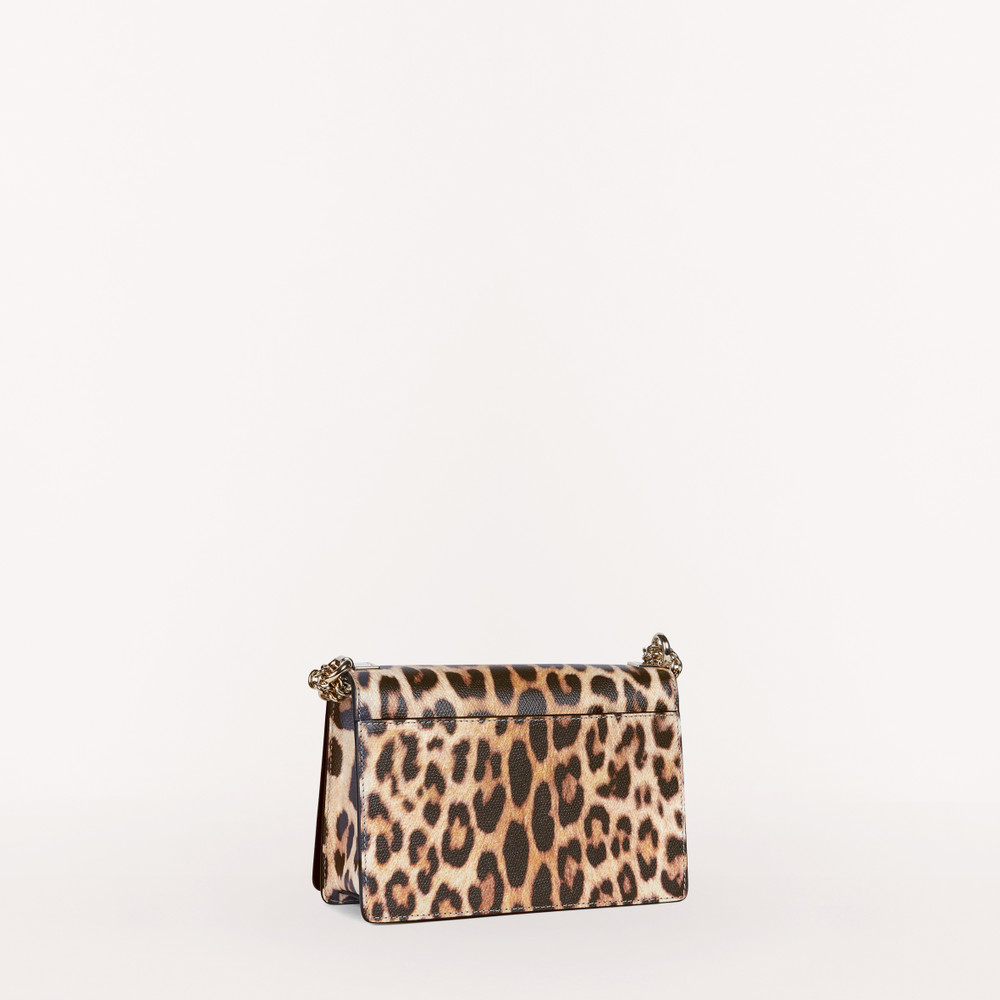 Women's Furla Mimi Crossbody Bags Leopard | 86429OXMG