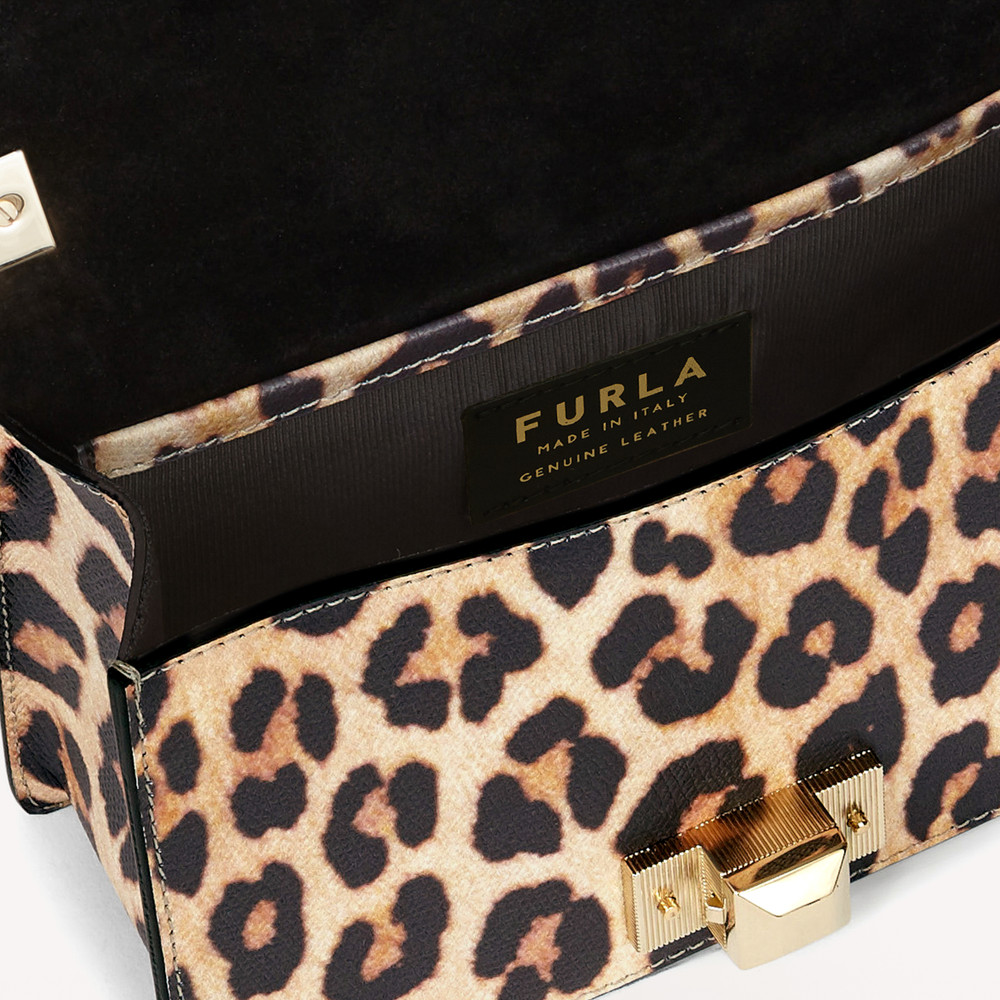 Women's Furla Mimi Crossbody Bags Leopard | 86429OXMG