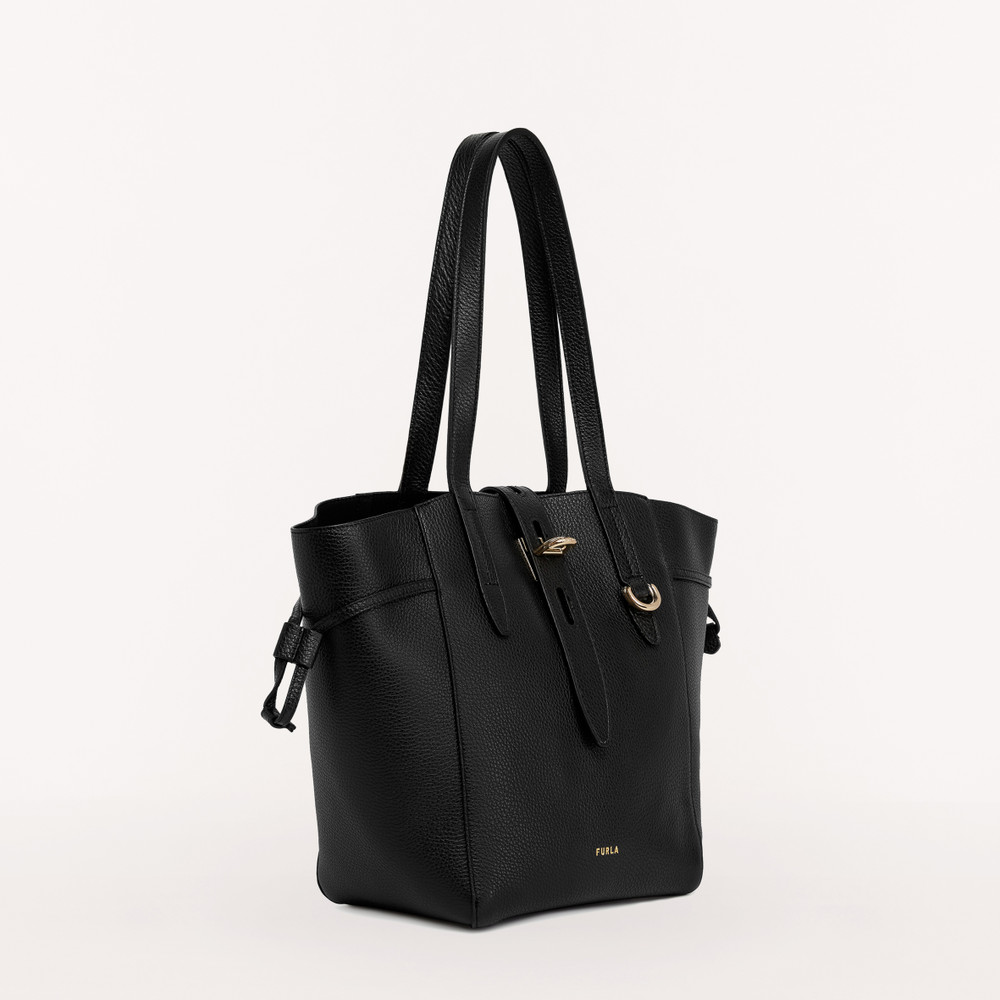 Women's Furla Net M Tote Bags Black | 35028ZRIY