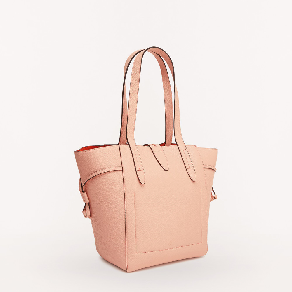 Women's Furla Net M Tote Bags Rose | 53742MDVB