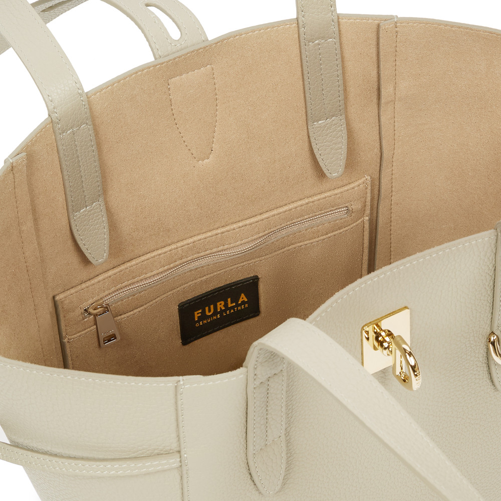 Women's Furla Net M Tote Bags White | 53208OWIL