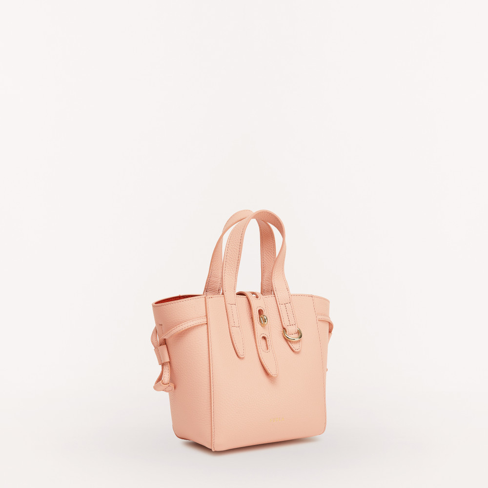 Women's Furla Net Tote Bags Rose | 79480QPRF