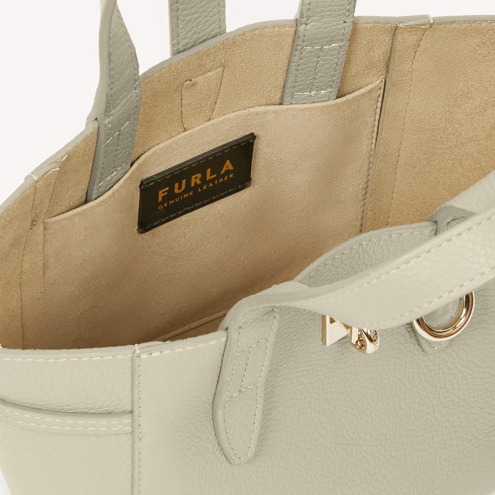 Women's Furla Net Tote Bags White | 40278ZOJQ