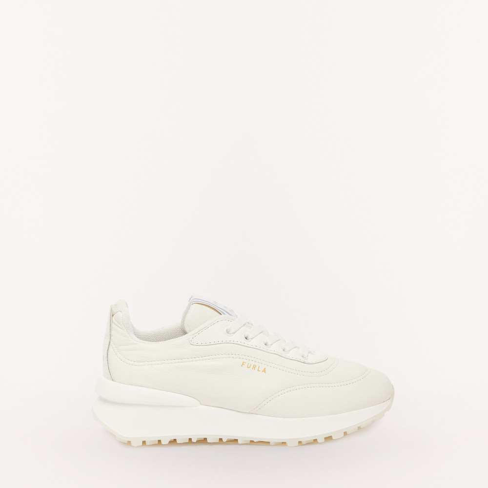 Women's Furla Nuvola Sneakers White | 42701HQKC