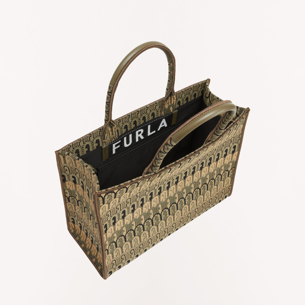 Women's Furla Opportunity L Tote Bags Olive | 56823AXLC