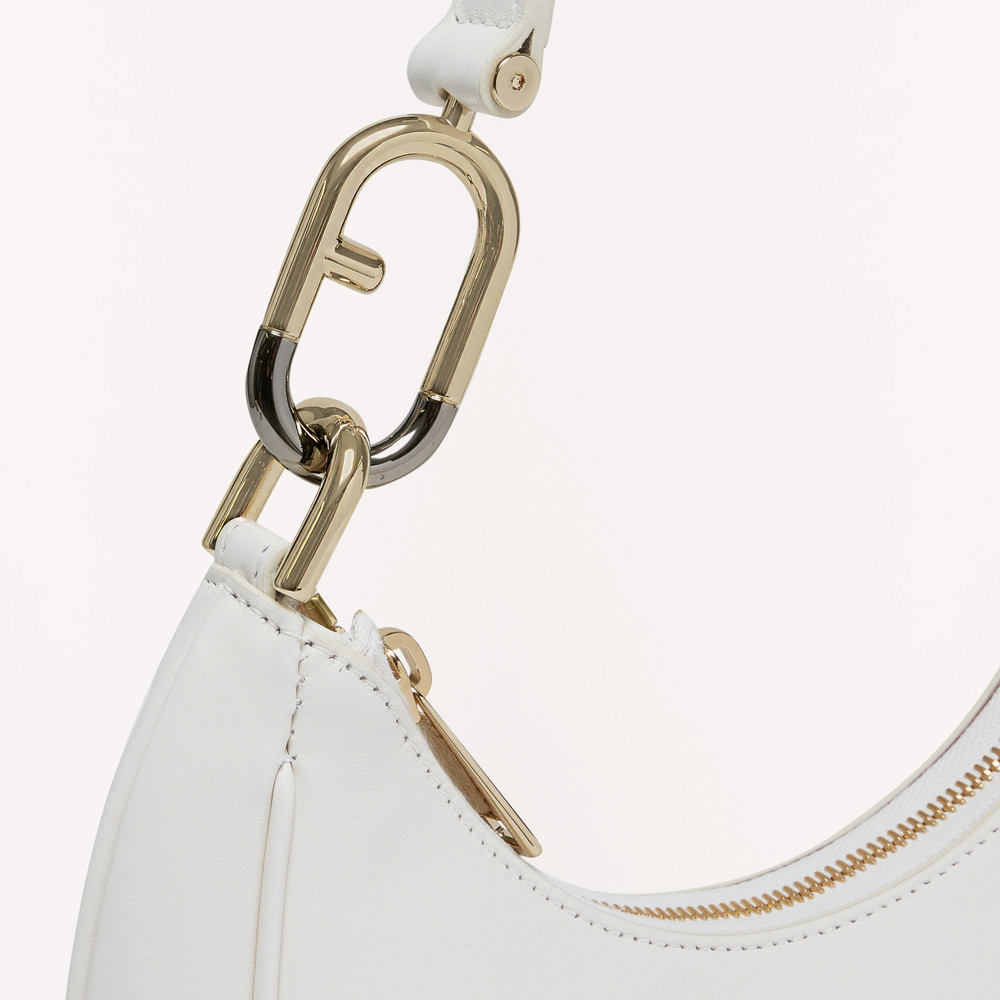 Women's Furla Primavera S Shoulder Bags White | 23058NHOK