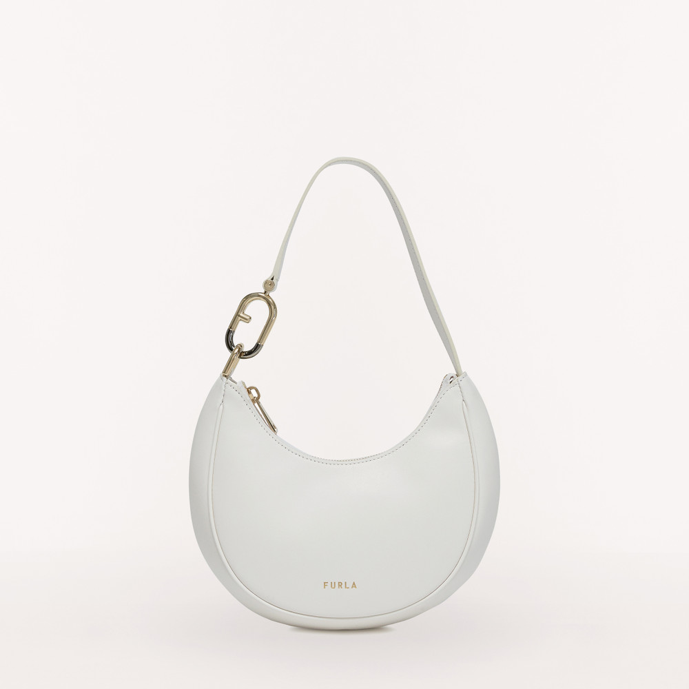 Women\'s Furla Primavera S Shoulder Bags White | 23058NHOK