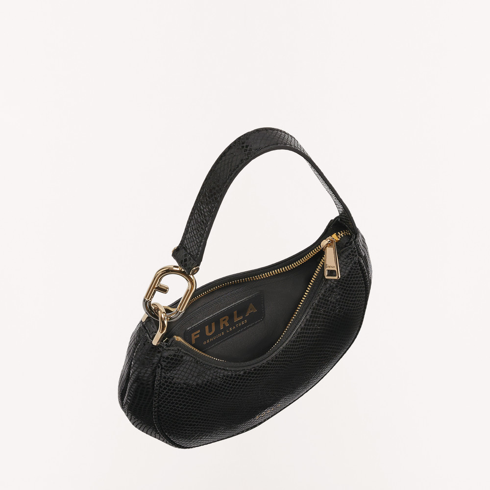 Women's Furla Primavera S Shoulder Bags Black | 39654OMTE