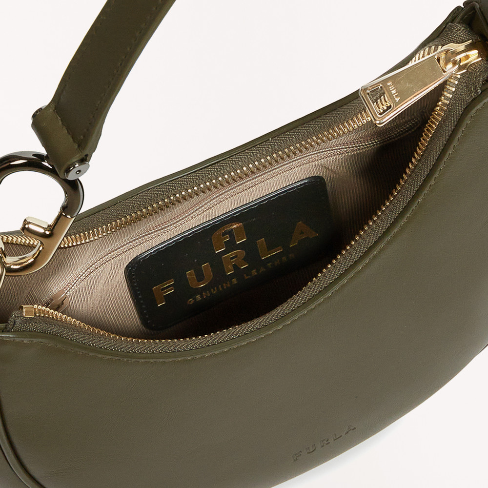 Women's Furla Primavera S Shoulder Bags Olive | 57360TIOS