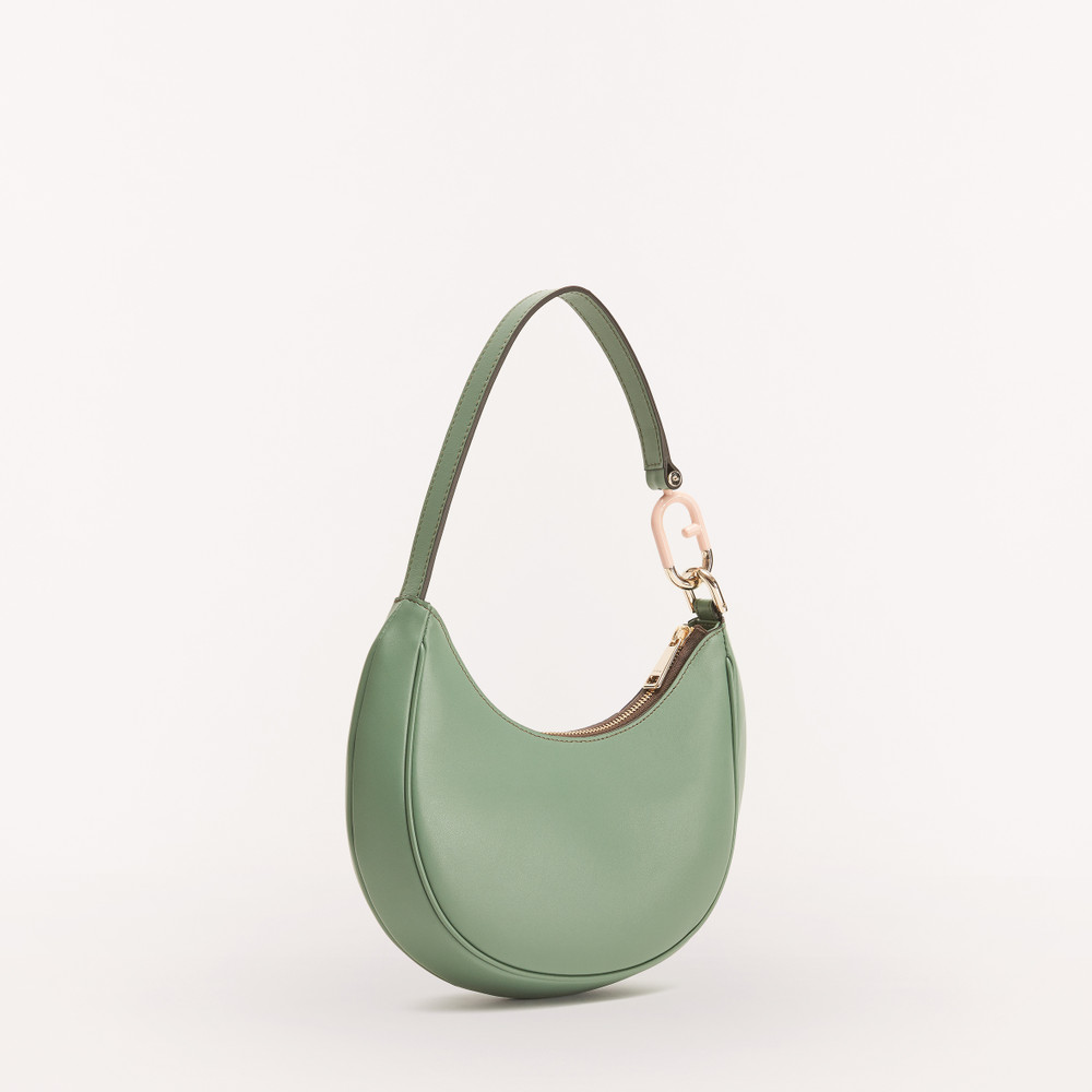 Women's Furla Primavera S Shoulder Bags Green | 87103RMAH