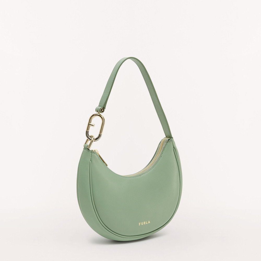 Women's Furla Primavera S Shoulder Bags Green | 91705CHPY