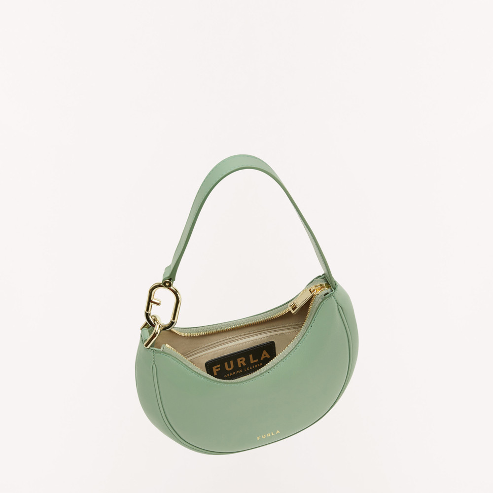 Women's Furla Primavera S Shoulder Bags Green | 91705CHPY