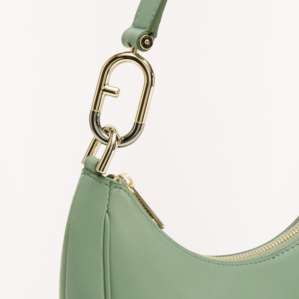 Women's Furla Primavera S Shoulder Bags Green | 91705CHPY