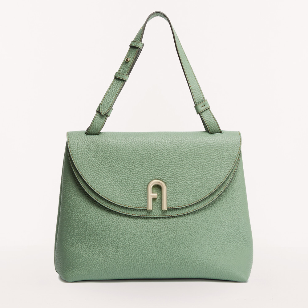 Women\'s Furla Primula L Top Handles Green | 12054CGHA