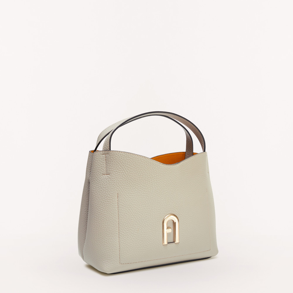 Women's Furla Primula S Hobo Bags Beige | 02159XUGI