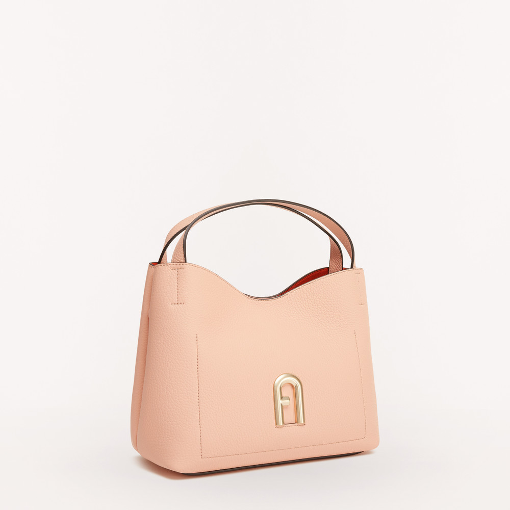 Women's Furla Primula S Hobo Bags Rose | 09876JZXH