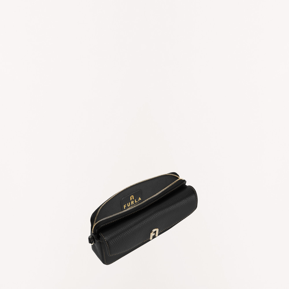 Women's Furla Primula Xl Mini Bags Black | 73846VYRP